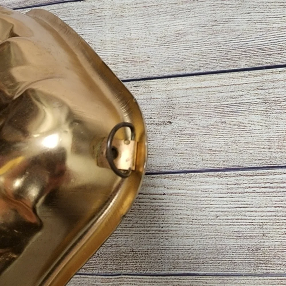 Vintage‎ Copper Aluminum Christmas Tree Jello Salad Mold Pan